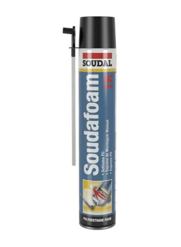 

Soudal 750ml Soudafoam Fixing Foam, Blue