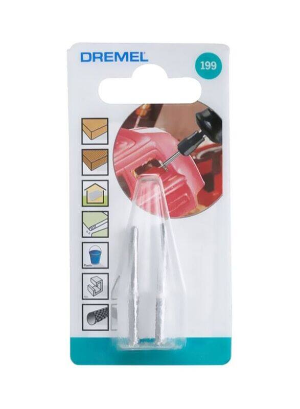 

Dremel High Speed Cutter, 2-Pieces, Silver