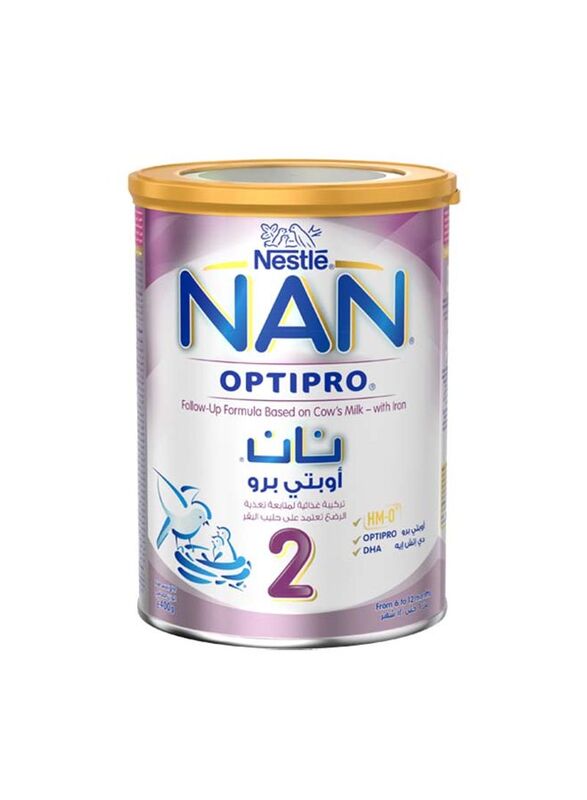 Nestle NAN Optipro 2 Cow Baby Milk Formula, 400g