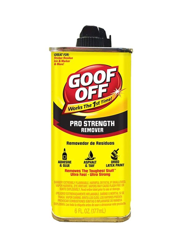 Goof Off Pro Strength Remover, 177ml