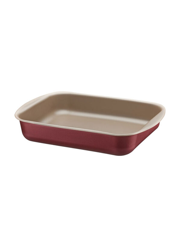 Tramontina Non-Stick Roasting Pan, 1.9Ltr Red/Beige