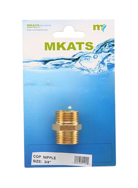 Mkats Brass Nipple, Gold