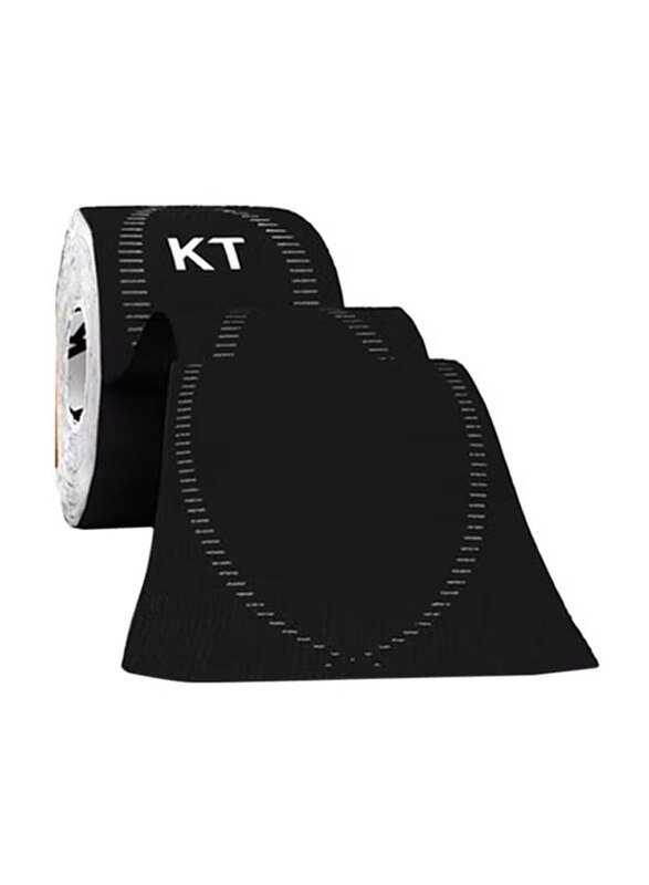 

KT Tape Pre-Cut Kinesiology Therapeutic Tape, 20 Strips, Black