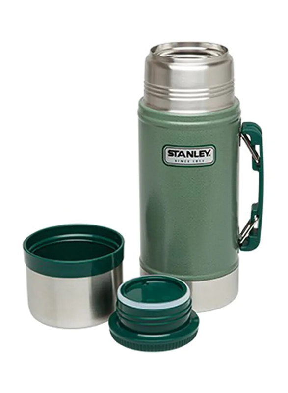 Stanley Classic Vacuum Food Jar, 700ml, Green/Silver
