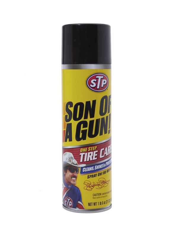 STP 21oz Son of A Gun One Step Tire Care, Yellow