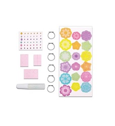 Creativity for Kids 6-Piece Rhinestone Ring Making Kit, Multicolour