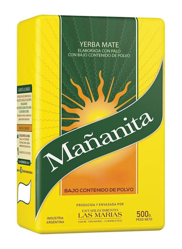 

Yerba Mate Mananita Low Dust, 500g