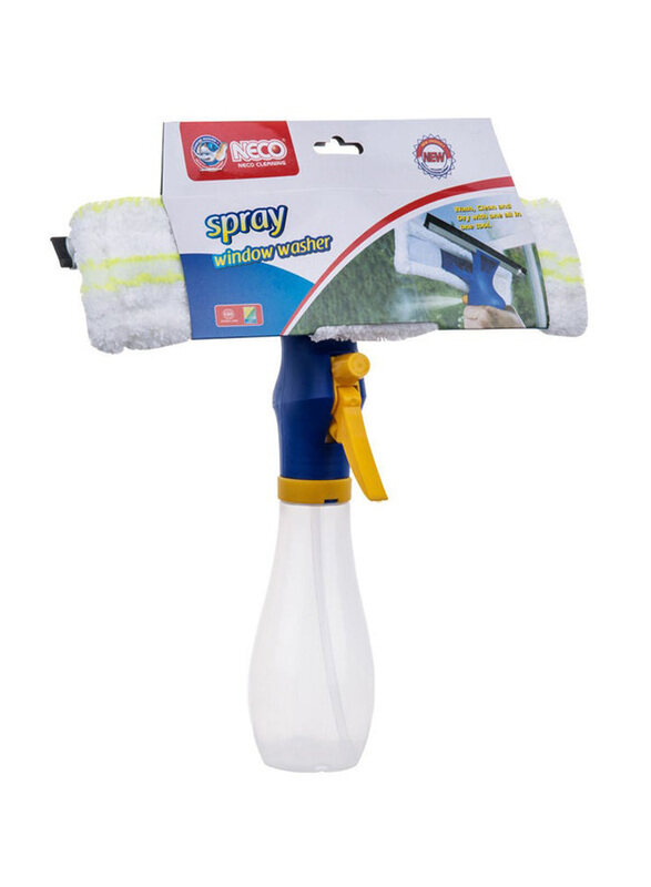 

Neco 3-In-1 Window Glass Cleaner Spray Pump Mop, 25cm