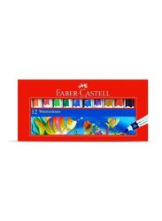 Faber-Castell Student Water Colour, 12 Pieces, Multicolour