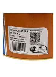 Dulux Easy Clean Silk, 4 Liter, White