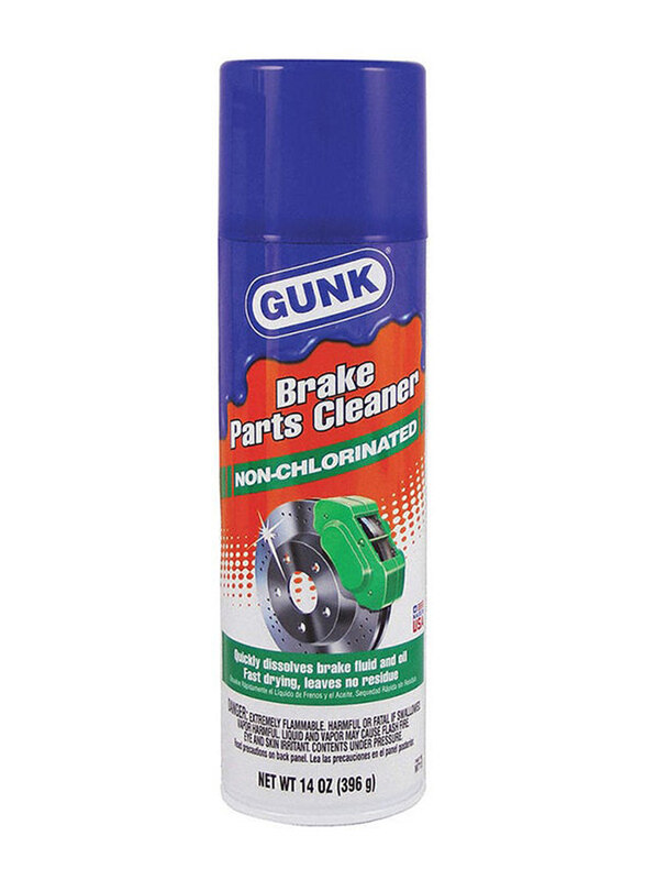 

Gunk 396gm Non-Chlorinated Brake Parts Cleaner, Multicolour