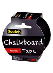 Scotch Chalkboard Removable Tape, Black