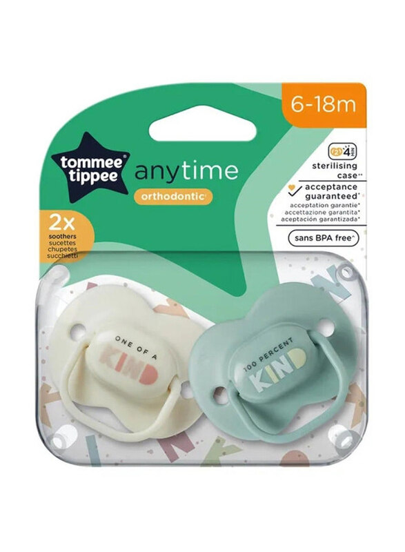 

Tommee Tippee Anytime Soother, Multicolour