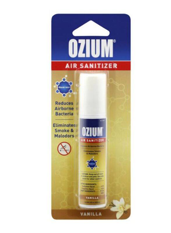 

Ozium Vanilla Air Sanitizer For Car