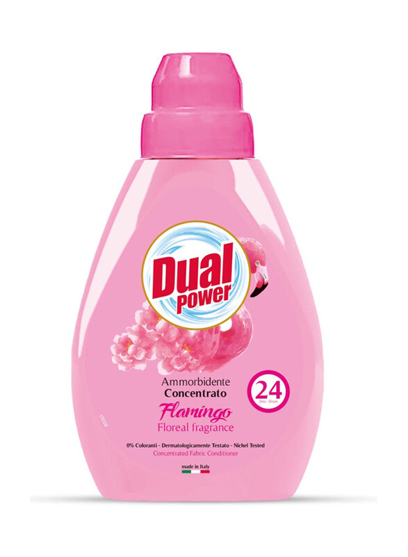 

Dual Power Flamingo Fabric Softener, 24 Wash, 600ml
