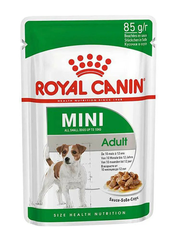 Royal Canin Mini Adult Pouch Dry Food for Dog, 85g