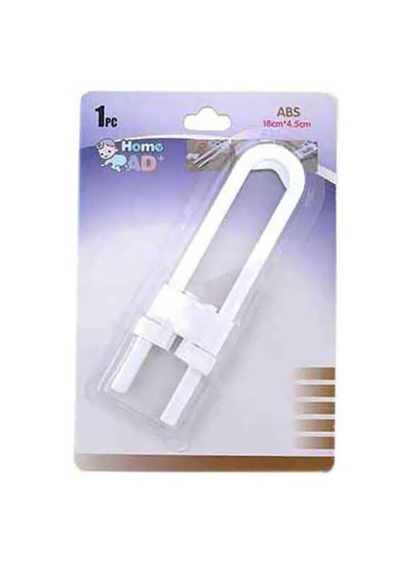 Home Pro Drawer and Chest Safety Lock, White