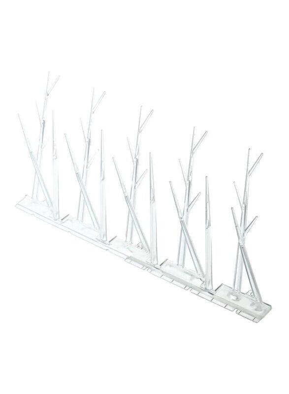 

Bird-X Plastic Bird Spike Kit, 3.3-Meter, Clear