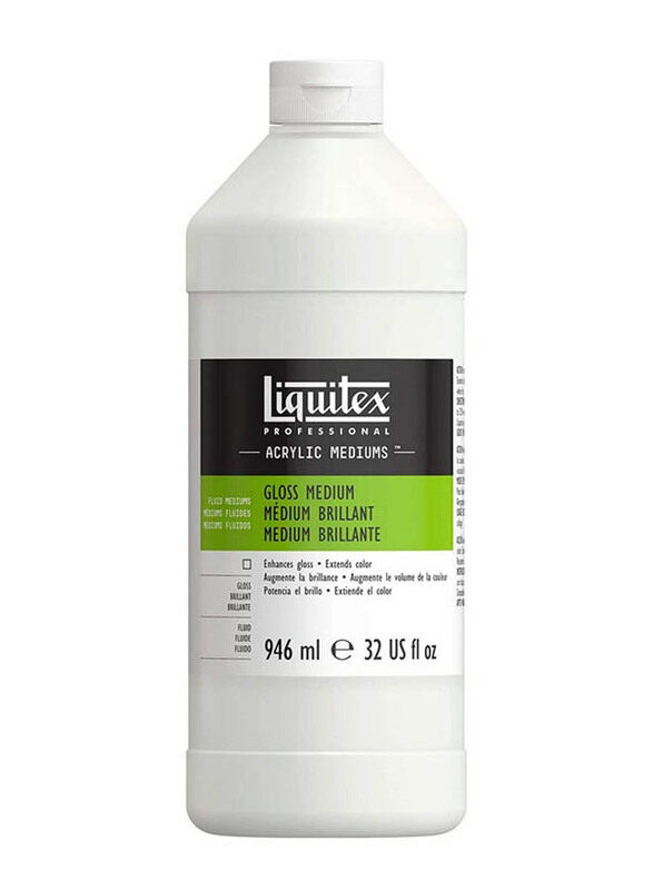 

Liquitex Professional Fluid Gloss Medium, 946ml, Clear