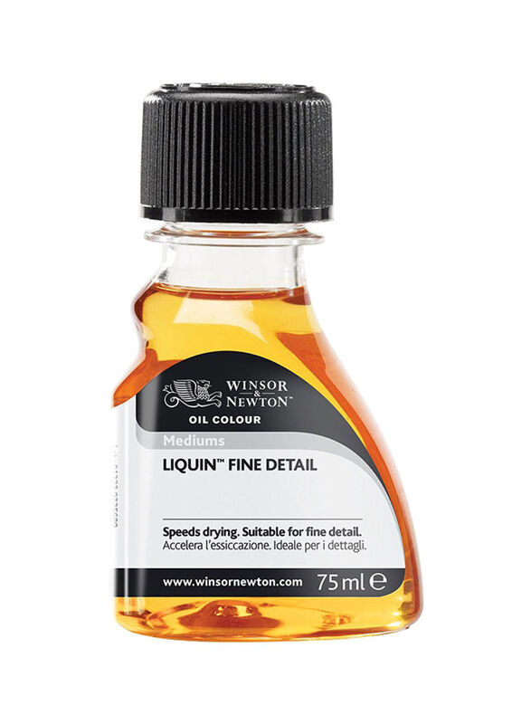 Winsor & Newton Oil Liquin Fine Detail, 75ml, Yellow