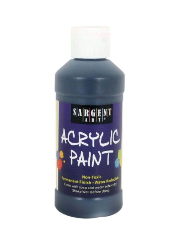 Sargent Art Acrylic Paint, 8oz, Black
