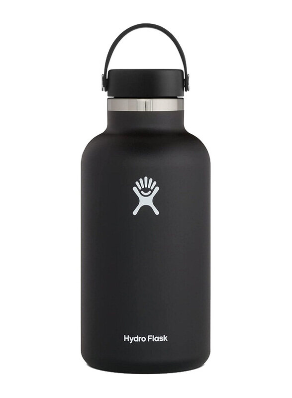 

Hydro Flask 1.9 Ltr Vacuum Bottle Wide Mouth, Black