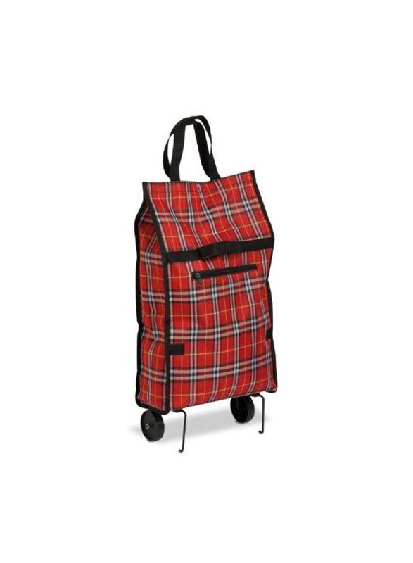 

Honey Can Do Rolling Fabric Bag Cart, Red