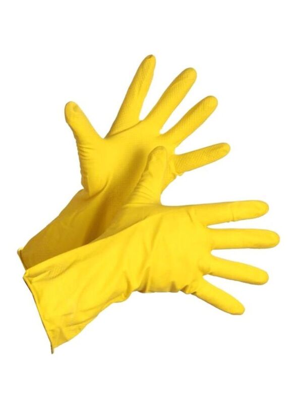 Scotch Brite Multi-Purpose Cleaning Gloves, Yellow