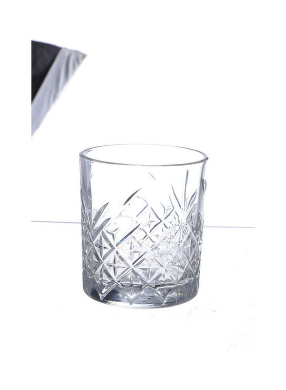 Pasabahce 345ml Timeless Double Old Fashion Glass, Clear