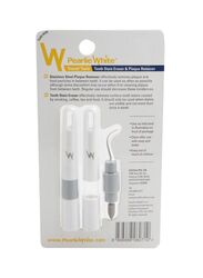 Pearlie White Travel Twin Tooth Stain Eraser & Plaque Remover