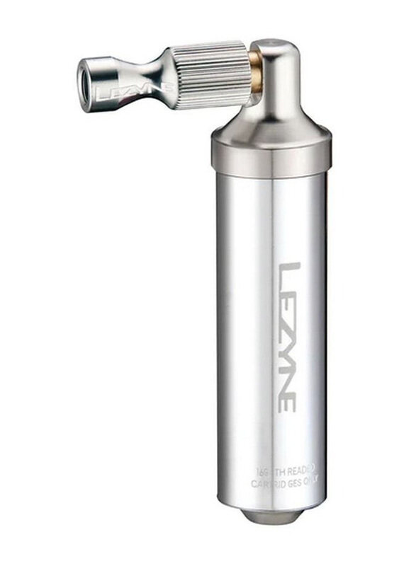 

Lezyne Alloy Drive Threaded Triggered CO2 Cartridge, Silver