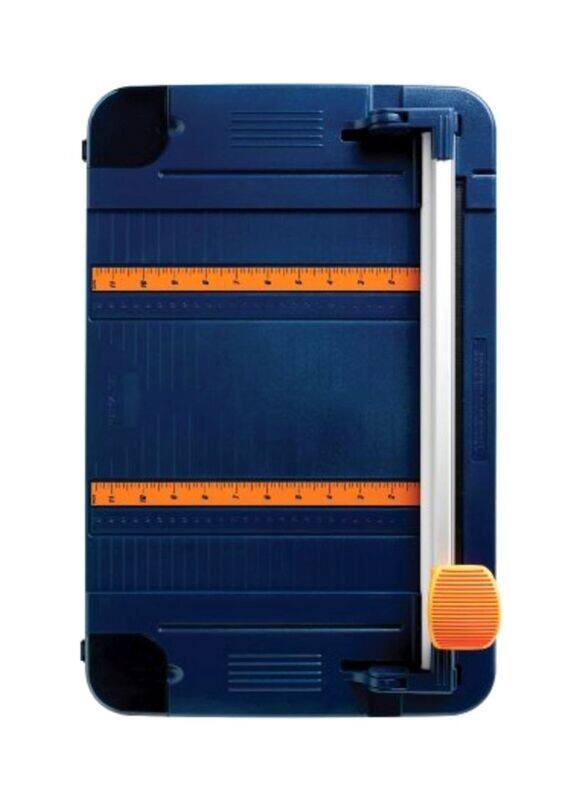 

Fiskars Rotary Paper Trimmer, Blue/Orange/Silver