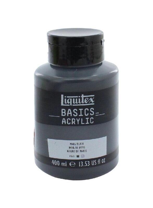 Liquitex Basics Acrylic Paint, 400ml, Black