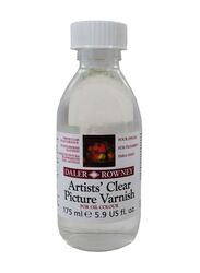 Daler Rowney Artists Clear Picture Varnish for Oil Colour, 175ml, Clear