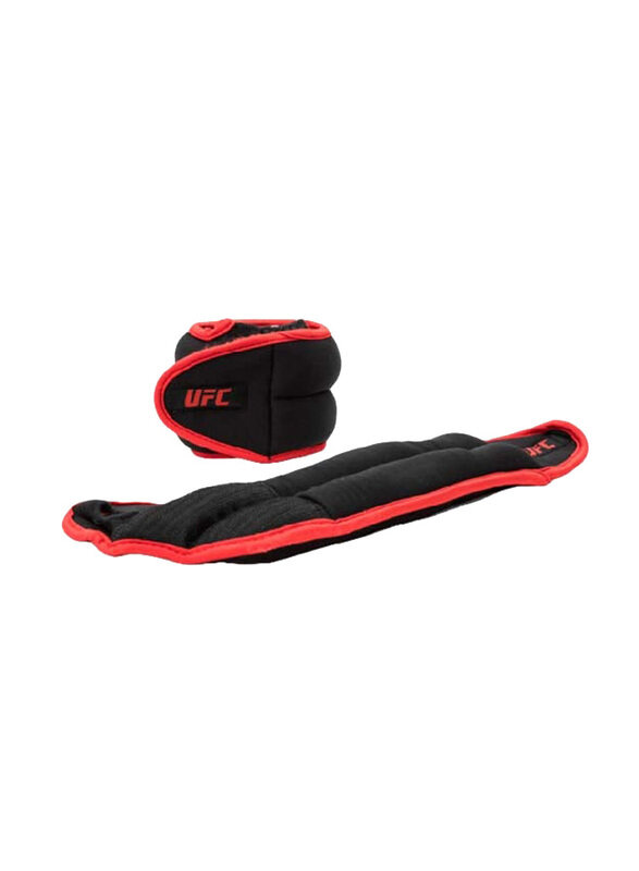 

UFC Wrist Weight, 2 x 0.5 Kg, Black/Red