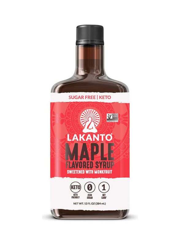Lakanto Monkfruit Sweetened Maple Flavoured Syrup, 384ml