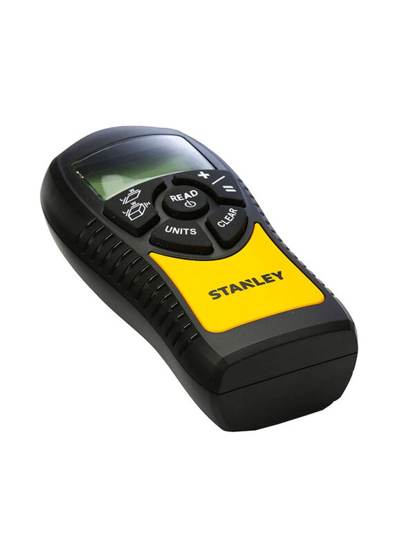 Stanley Ultrasonic Distance Estimator, Black/Yellow/White