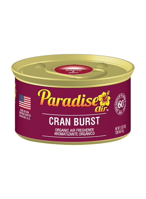 

Paradise Air 42gm Organic Air Freshener Cran Burst