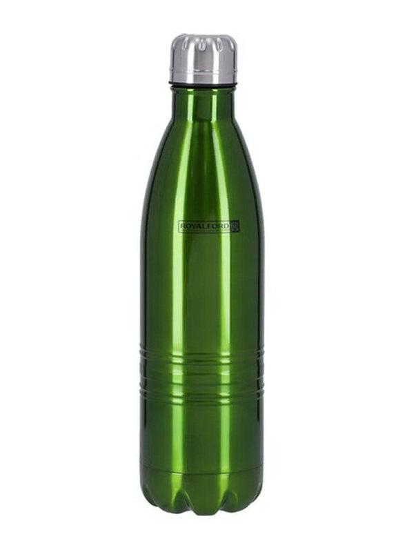 

Royalford 0.35 Ltr Stainless Steel Attractive Vacuum Bottle, RF5768GR, Green