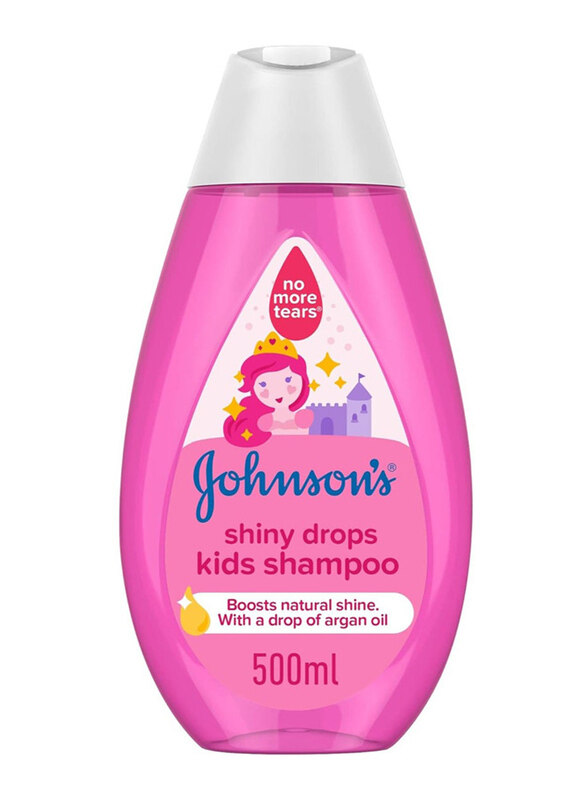 

Johnson's 500ml Shiny Drops Kids Shampoo, Pink