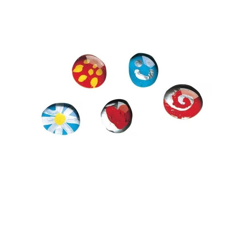 

Creativity for Kids Pop-Art Magnet Toy, Red/Blue/White