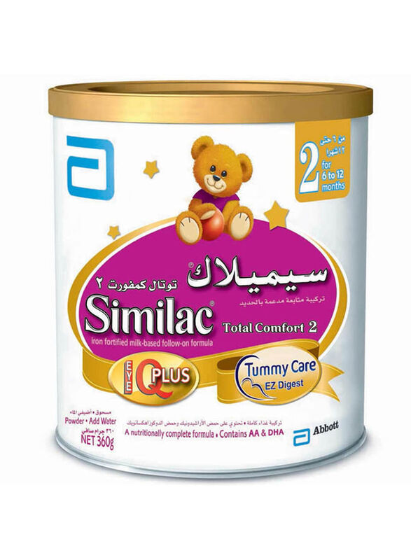 Similac Total Comfort 2 Baby Milk Formula,360g