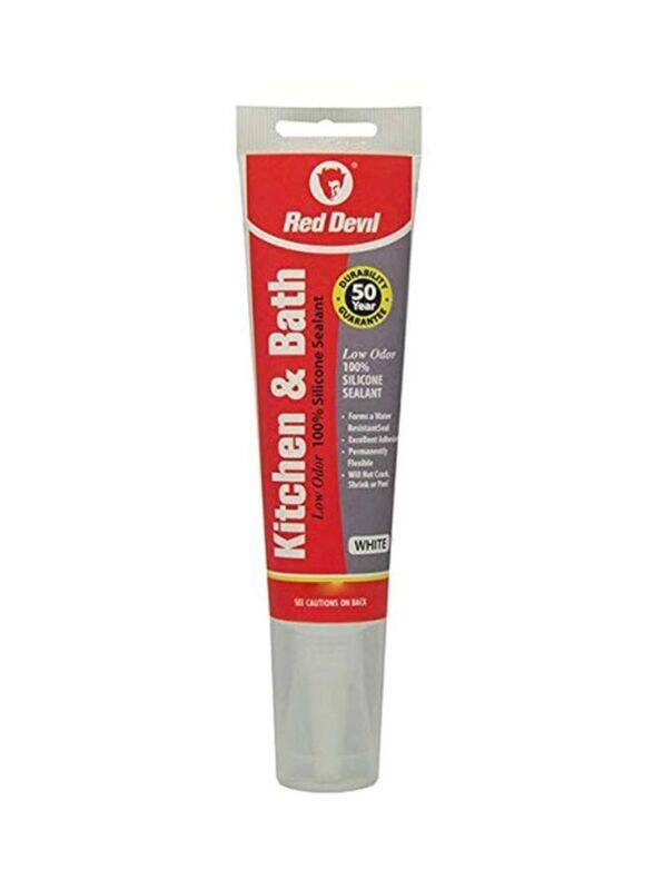 Red Devil 83ml Kitchen and Bath Sealant, White