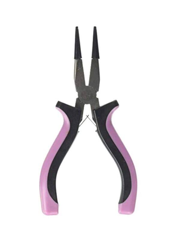 

Darice 5 inch Flat Pliers, Pink/Black