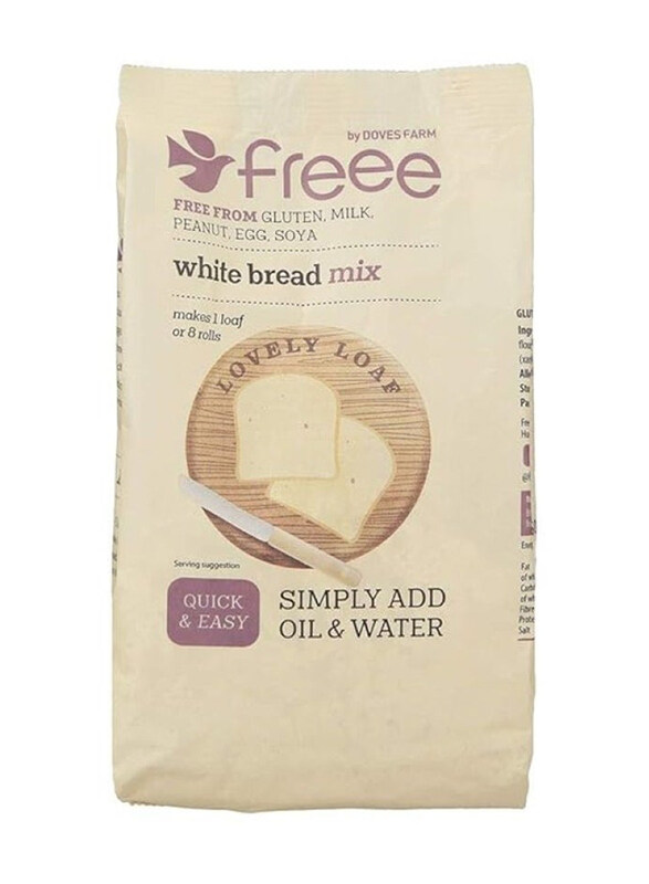 

Doves Farm Gluten Free White Bread Mix Vegan, 500g