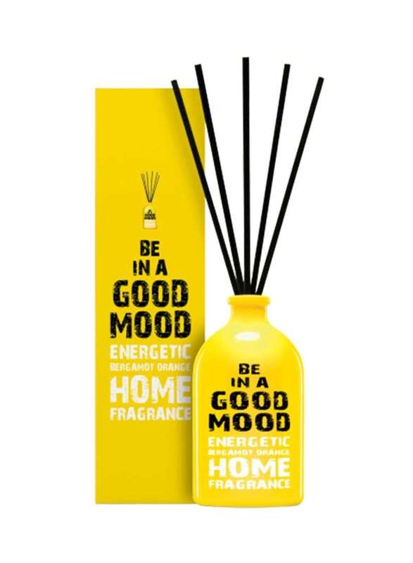 Be In A Good Mood Energetic Bergamot Orange Home Fragrance, 20 Piece, Yellow