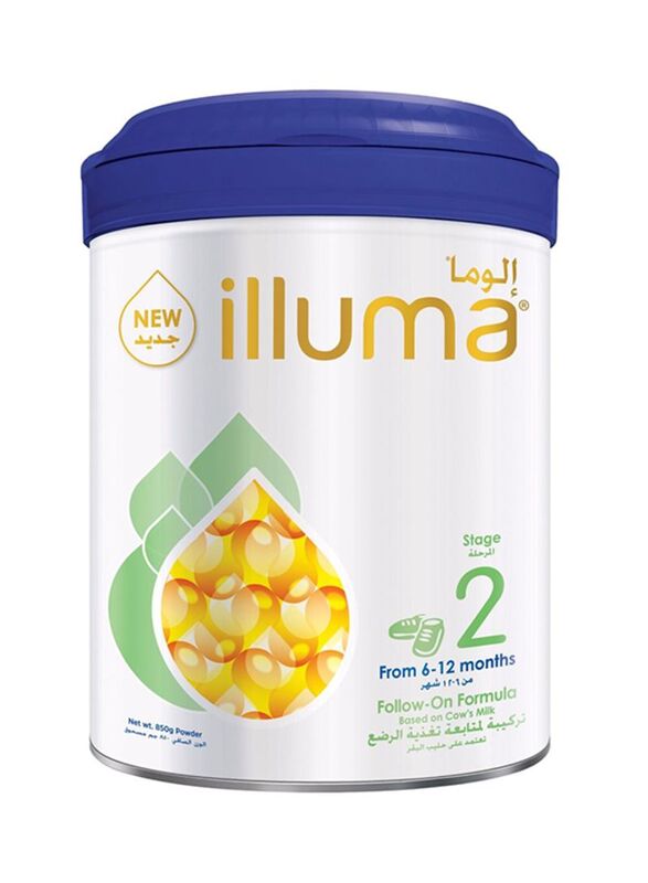 Illuma Wyeth Nutrition Follow On Formula Stage 2, 6-12 Months, 850g