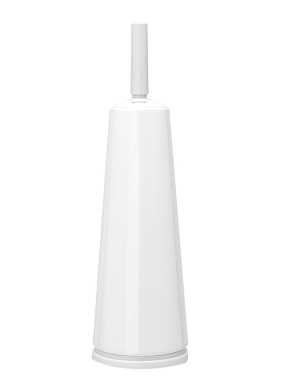 Brabantia Toilet Brush and Holder, 11.2 x 39.2 x 13.8cm, White