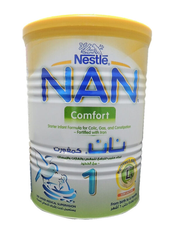 Nestle NAN Comfort Starter Infant Baby Milk Formula, 400g