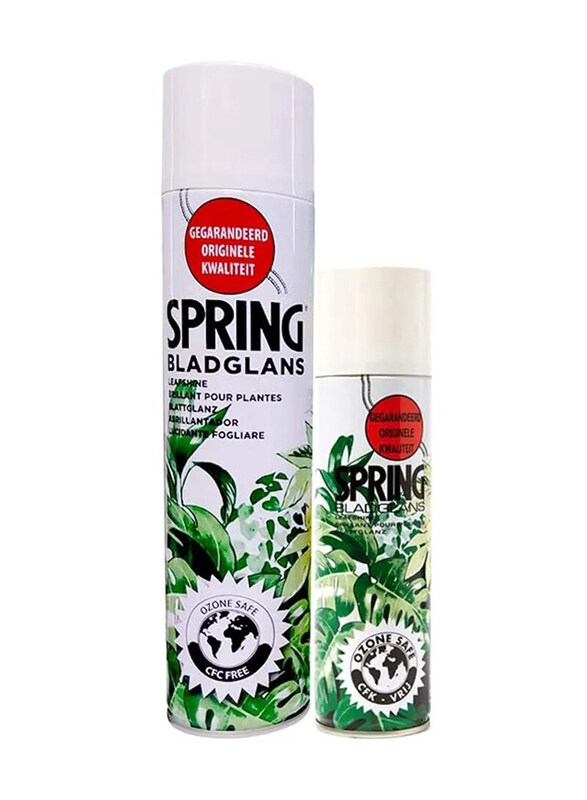 

2-Piece Spring Bladglan Leaf Shine Spray Set, 600ml + 250ml, Multicolour